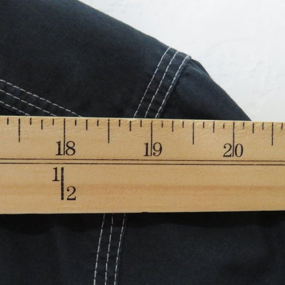 Metro Concepts* Men's Short Sleeve Button Down Straight Hem Pocket Shirt~ XL - Picture 5 of 11